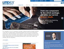 Tablet Screenshot of liteonmobile.com